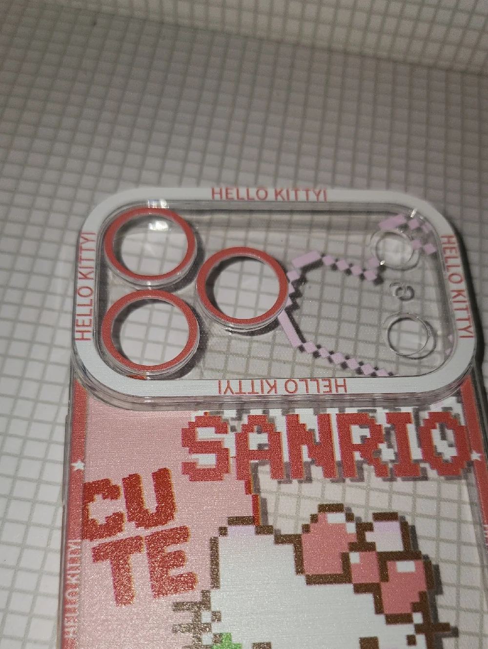 Brand new Apple IPhone 17 Pro Max Hello Kitty Silicone Phone case